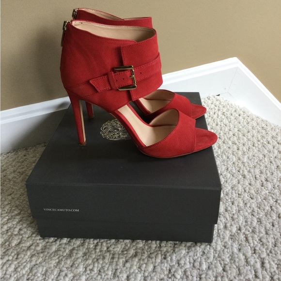 Vince Camuto Shoes - Vince Camuto Red Women's Heels